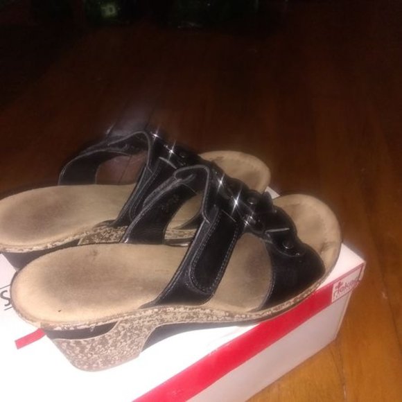 Rieker Wedge Sandals "Roberta" - Picture 5 of 6